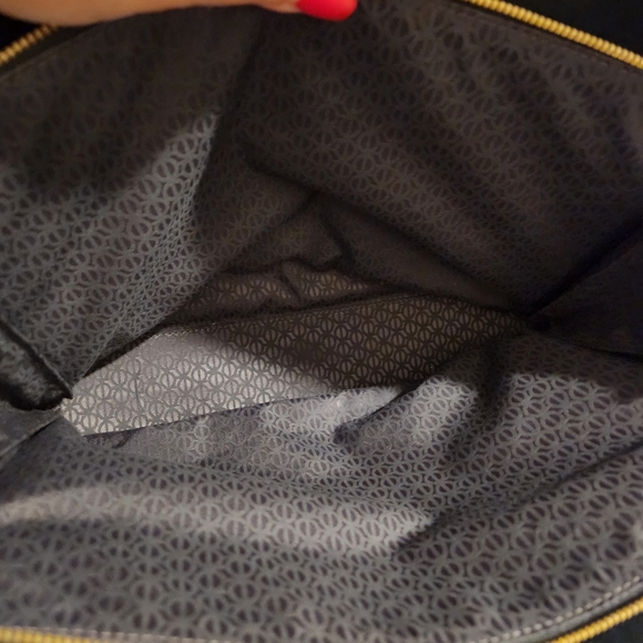 LOUIS QUATORZE Black Leather Satchel with Strap EUC - Picture 10 of 16